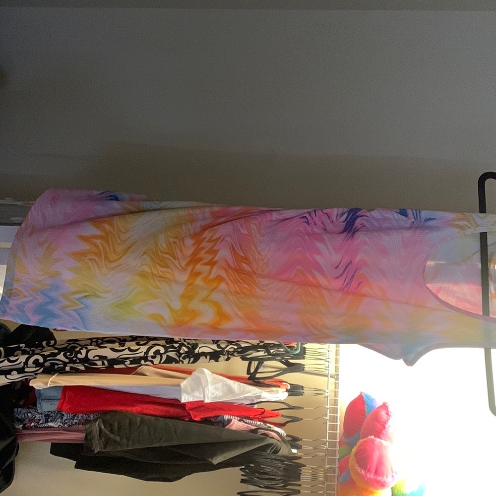 Tye dye dress L